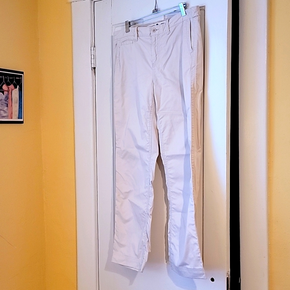 womens cotton tan pants